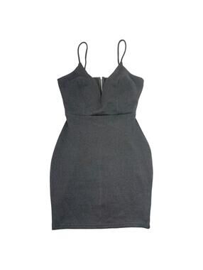 Windsor Black Sparkly Bodycon Mini Dress NWT